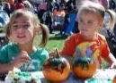 Kids Decorating Pumpkins